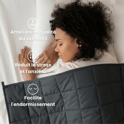 Couverture Lestée 100% Coton